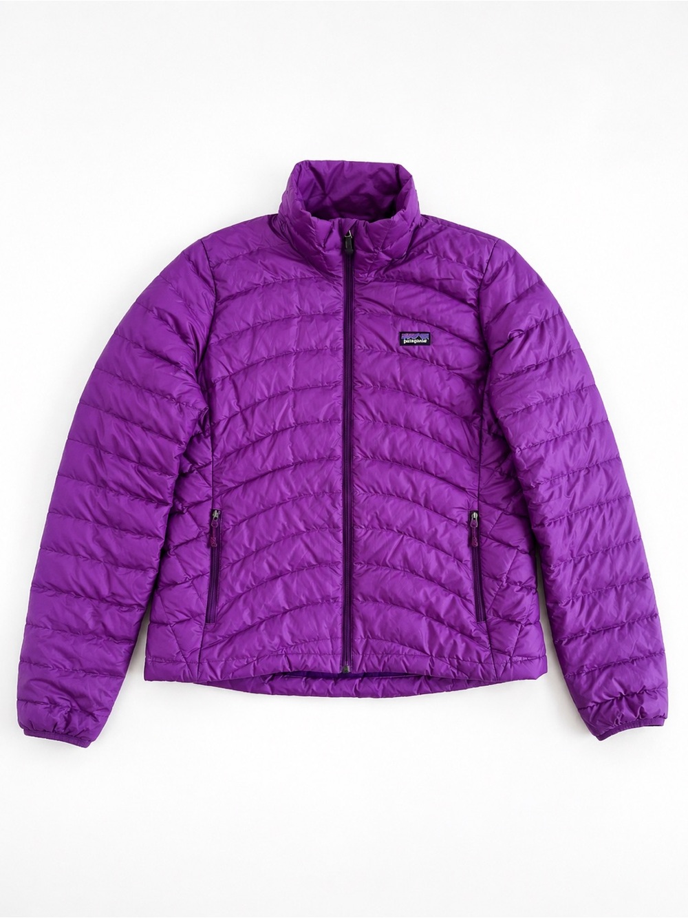 Patagonia Ultralight Down Puffer Jacket Warm Winter Coat Purple Size Large